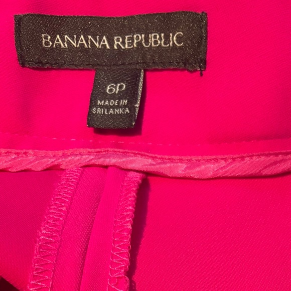 Banana Republic Vibrant Pink Wide Leg Pants - Picture 14 of 15